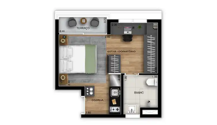 Ecos Vila Madalena Studios em Vila Madalena, São Paulo – foto 10
