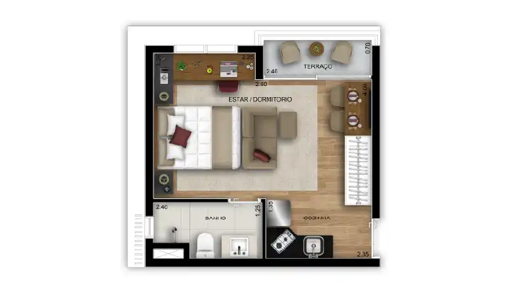 Ecos Vila Madalena Studios em Vila Madalena, São Paulo – foto 9