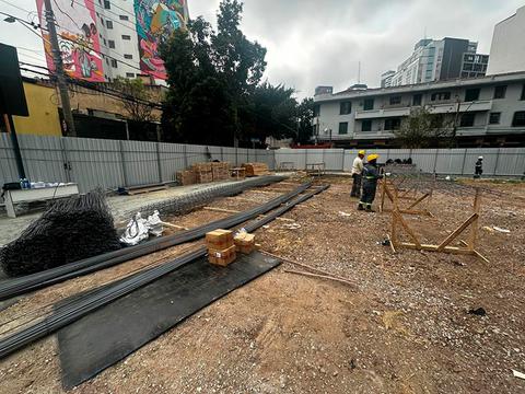 Foto da obra