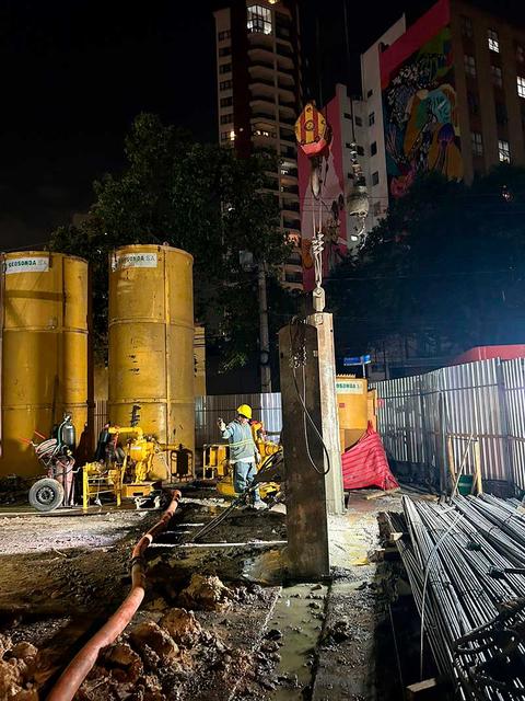 Foto da obra