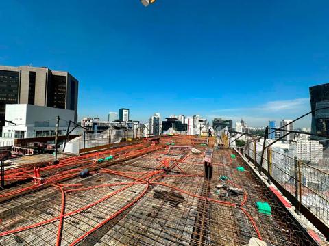Foto da obra