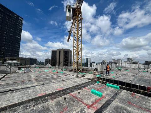 Foto da obra