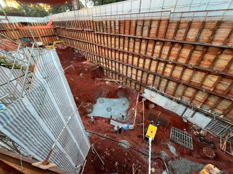 Foto da obra
