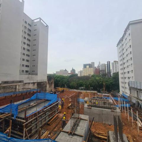Foto da obra