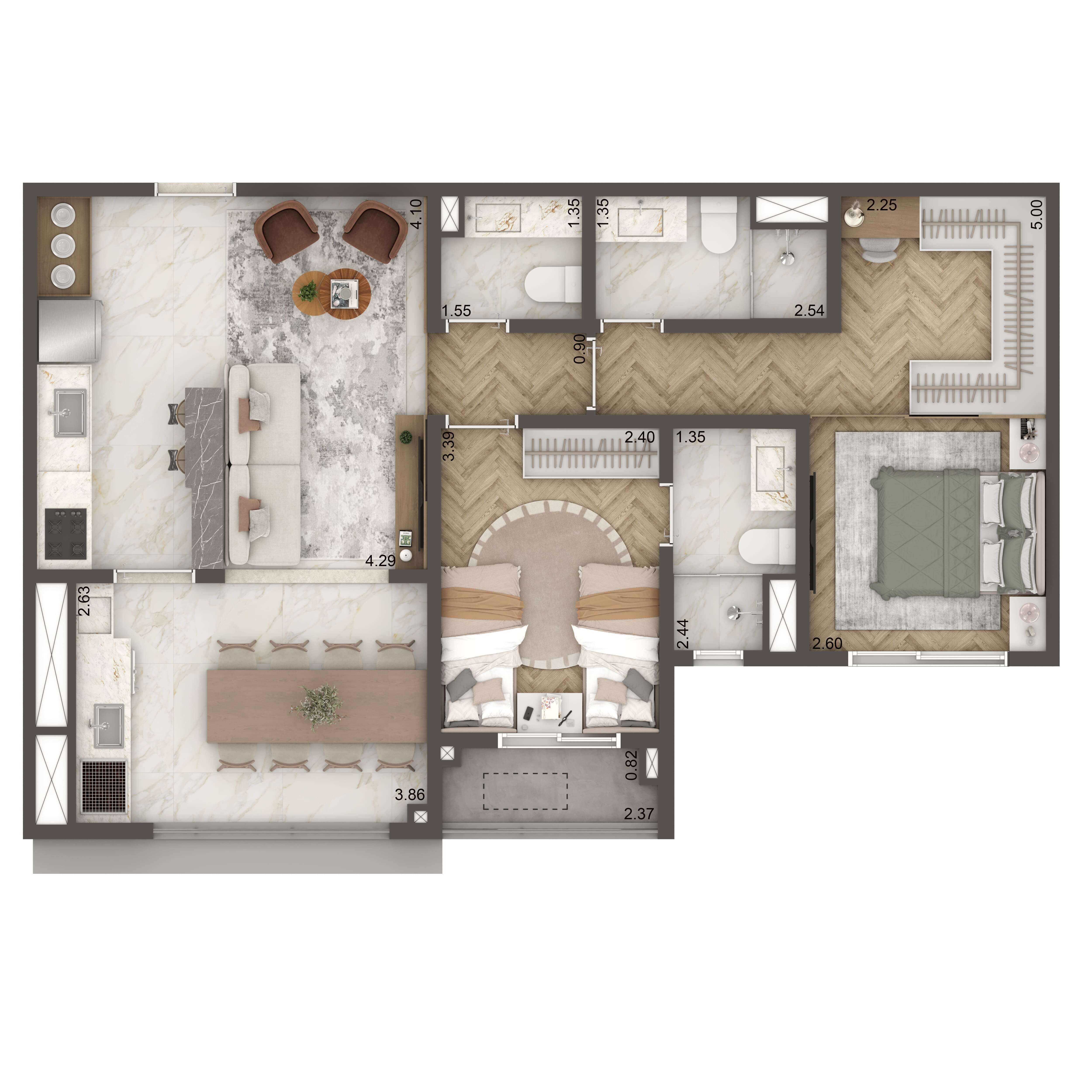 The Residence Brooklin By Living em Brooklin, São Paulo – foto 3