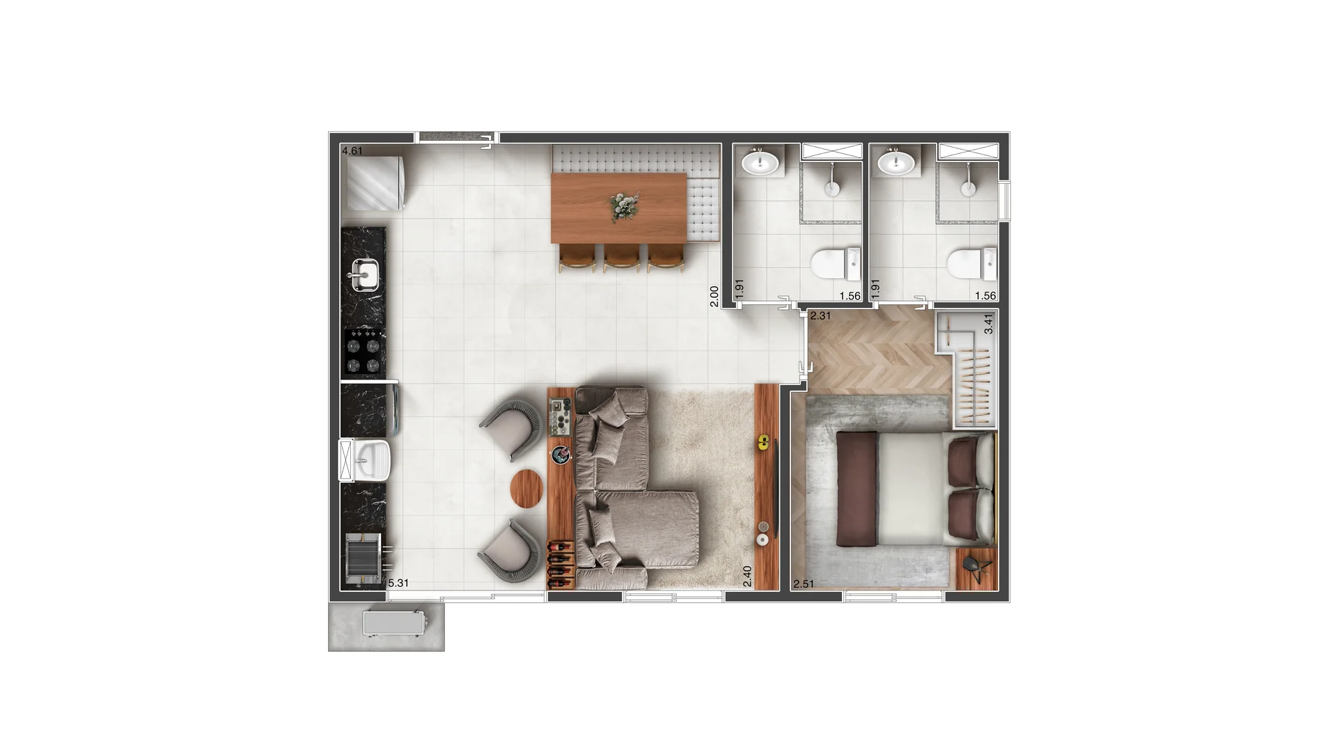 Integra Resort Urbano em Parque Residencial Itapeti, Mogi das Cruzes – foto 42