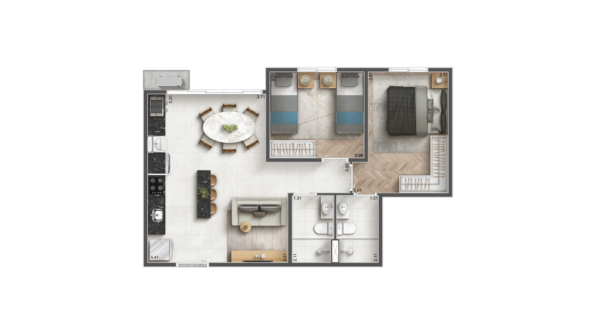 Integra Resort Urbano em Parque Residencial Itapeti, Mogi das Cruzes – foto 44