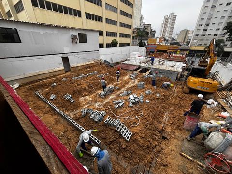 Foto da obra