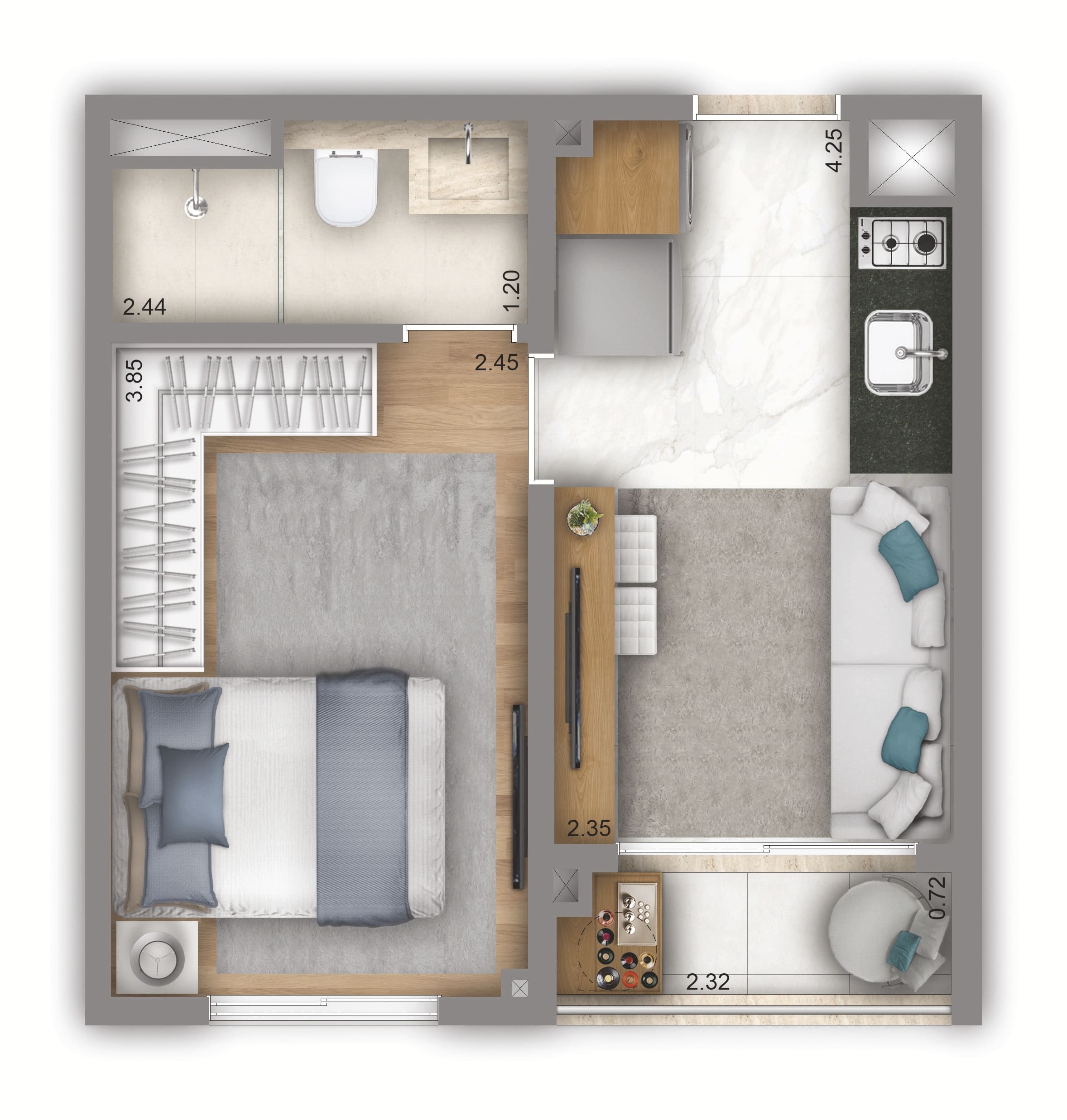 Living In Nova Klabin em Nova Klabin, São Paulo – foto 14