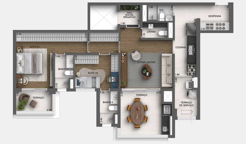 Casa Nacional Eztec em Brooklin, São Paulo – foto 42
