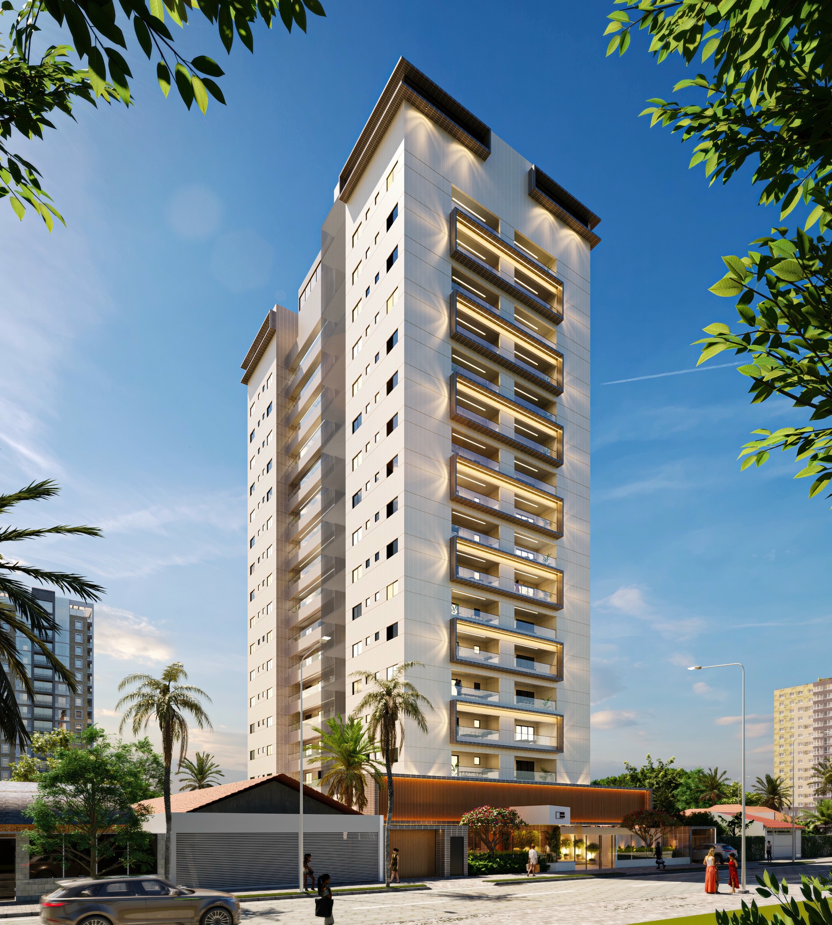 House Garden em Canto do Forte, Praia Grande