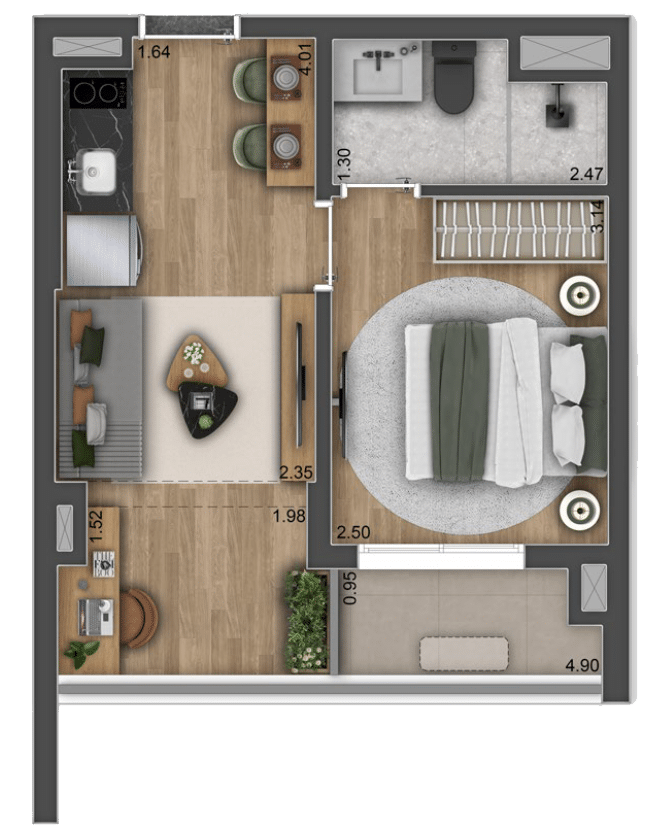 Haus Mitre Edition NY Soho Apartments em Brooklin, São Paulo – foto 21