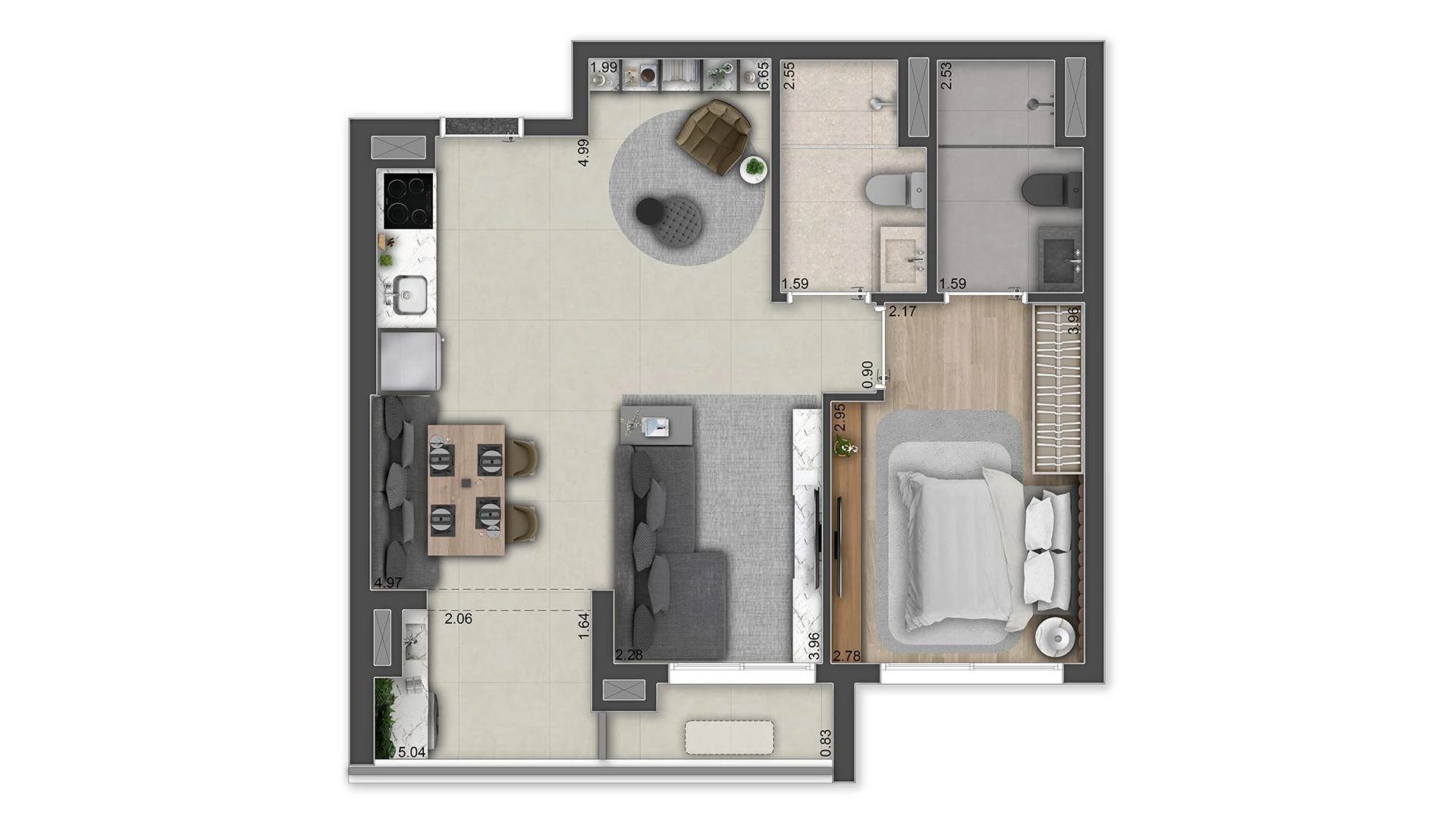 Haus Mitre Edition NY Soho Apartments em Brooklin, São Paulo – foto 24