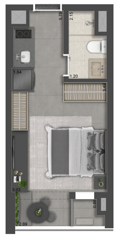 Haus Mitre Edition NY Soho Apartments em Brooklin, São Paulo – foto 20
