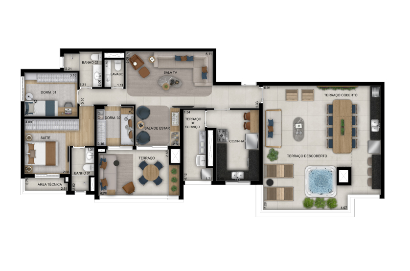 Vitrine Tatuapé Condomínio Clube em Tatuapé, São Paulo – foto 16