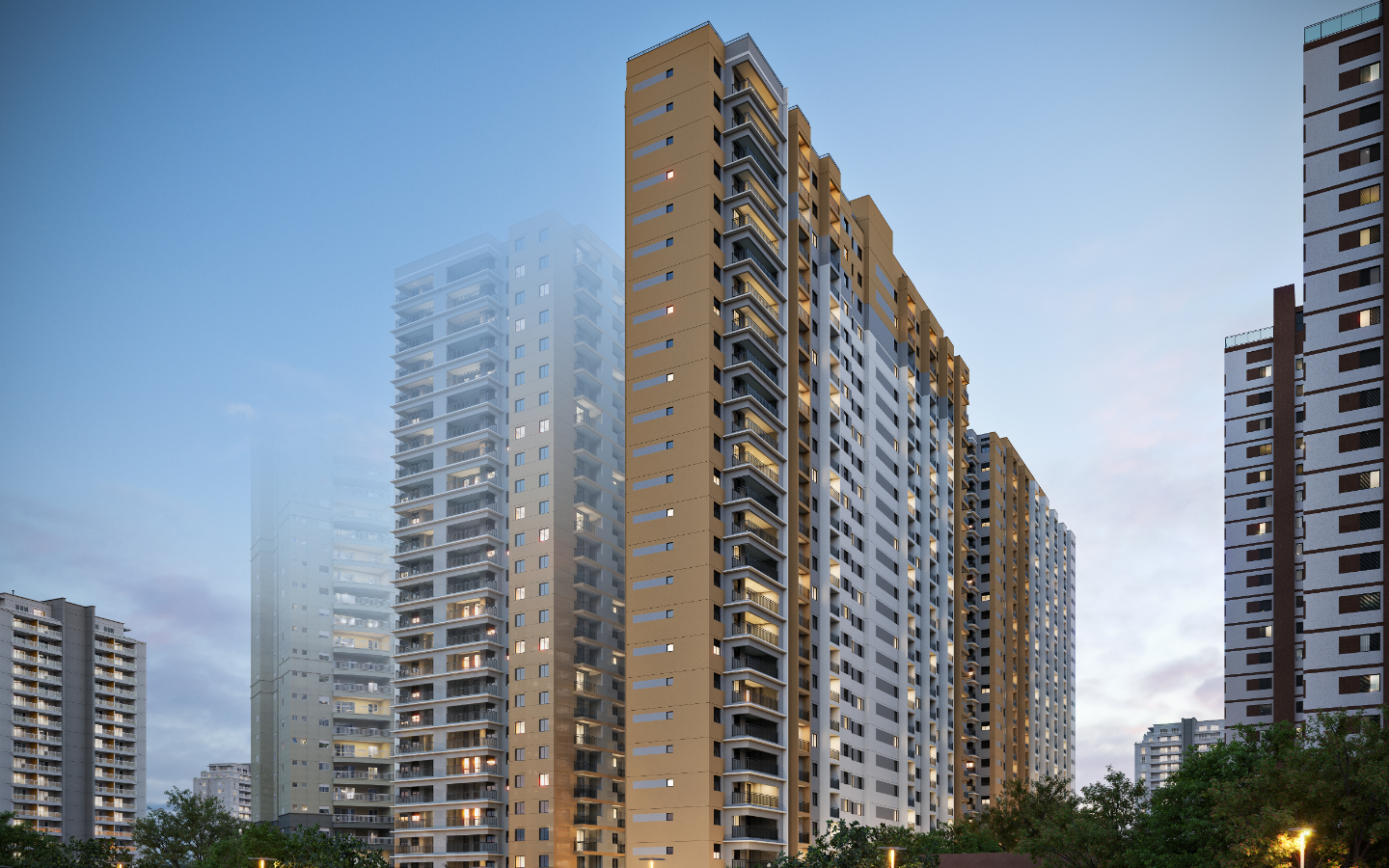 Parque das Nações - Condomínio Granja Julieta em Chácara Santo Antônio, São Paulo