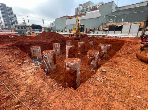 Foto da obra