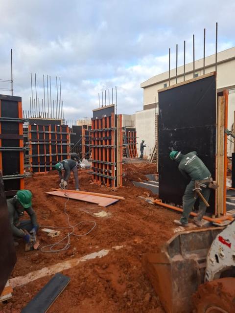 Foto da obra