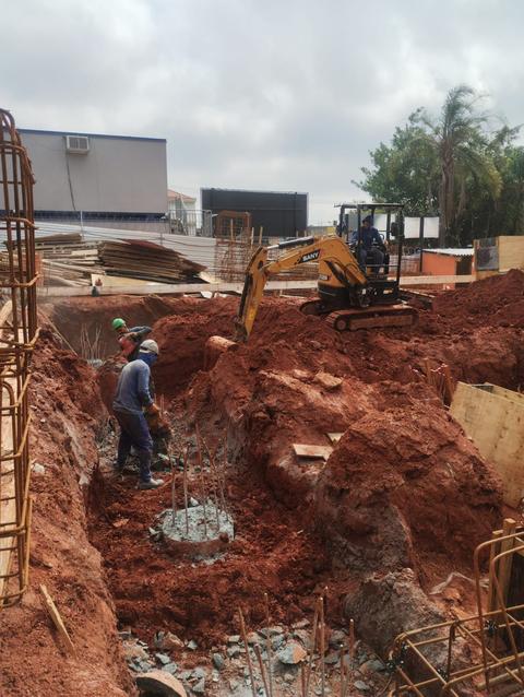 Foto da obra