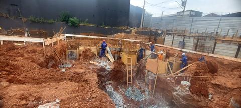 Foto da obra