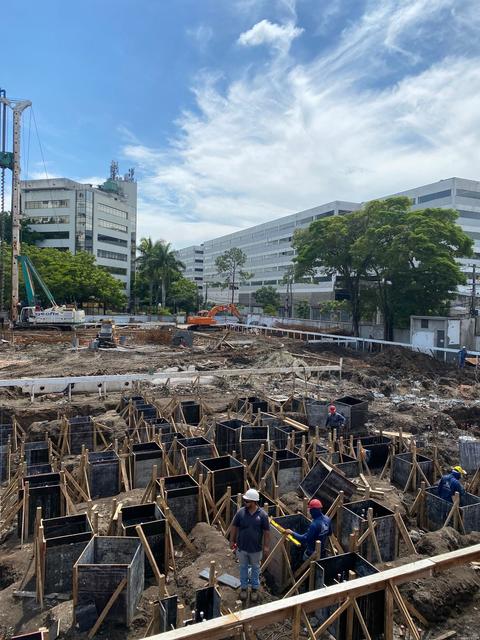 Foto da obra