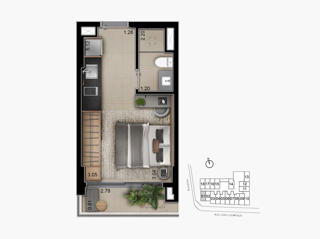 Studios Metropolitan Vila Nova by Helbor em Vila Nova Conceição, São Paulo – foto 9