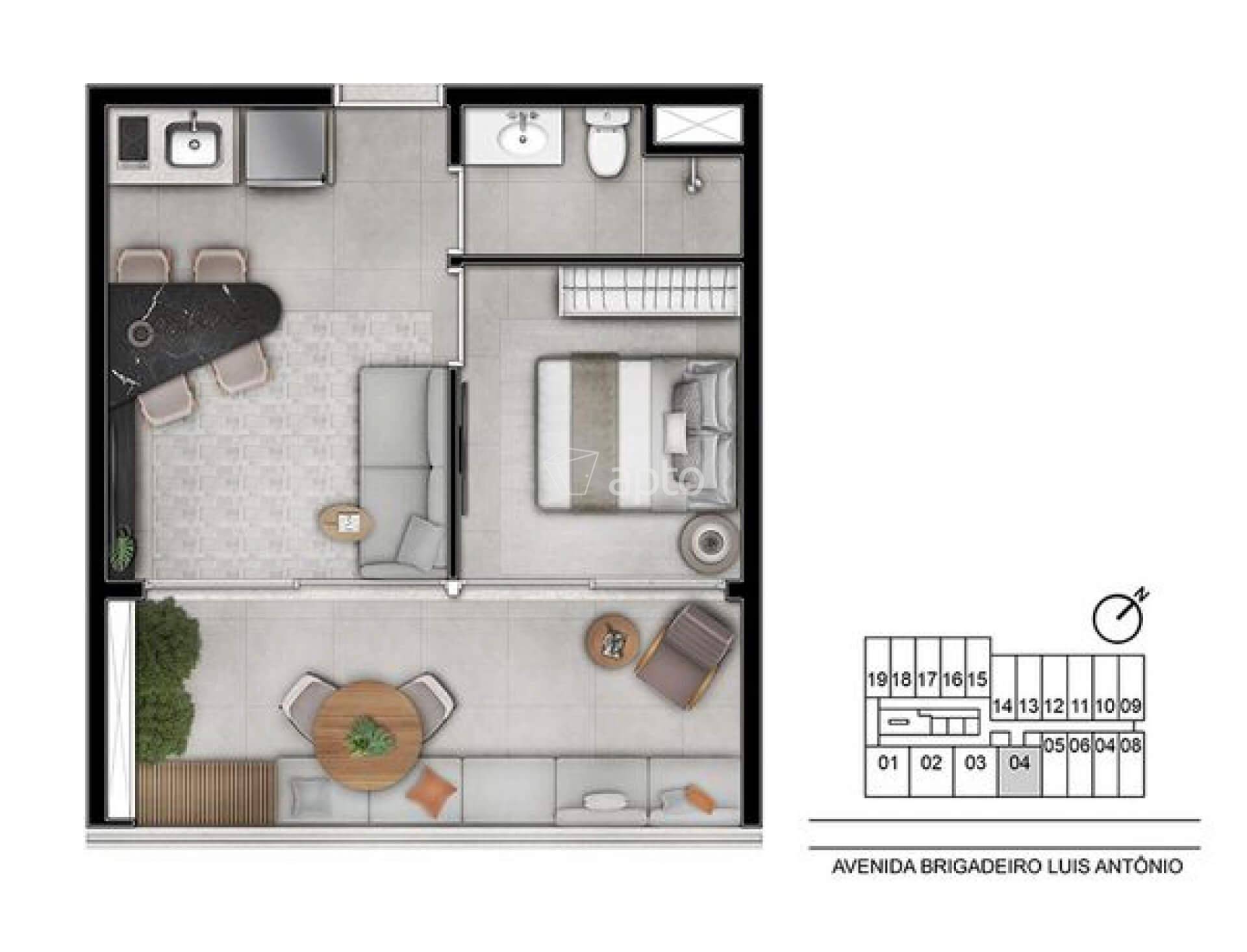 Duo Lifestyle by Helbor em Jardim Paulista, São Paulo – foto 17