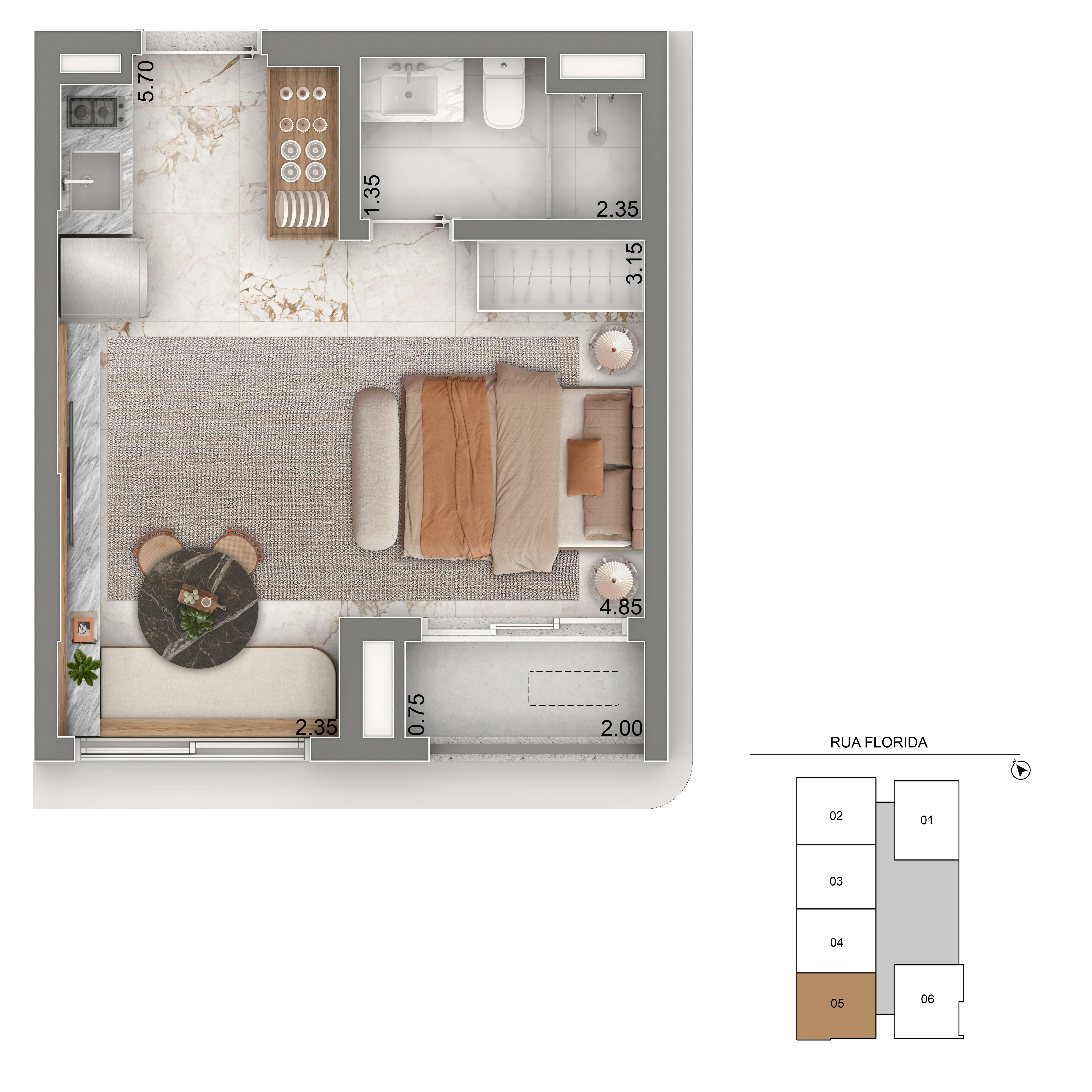 Casa Senses Apartaments em Brooklin, São Paulo – foto 9