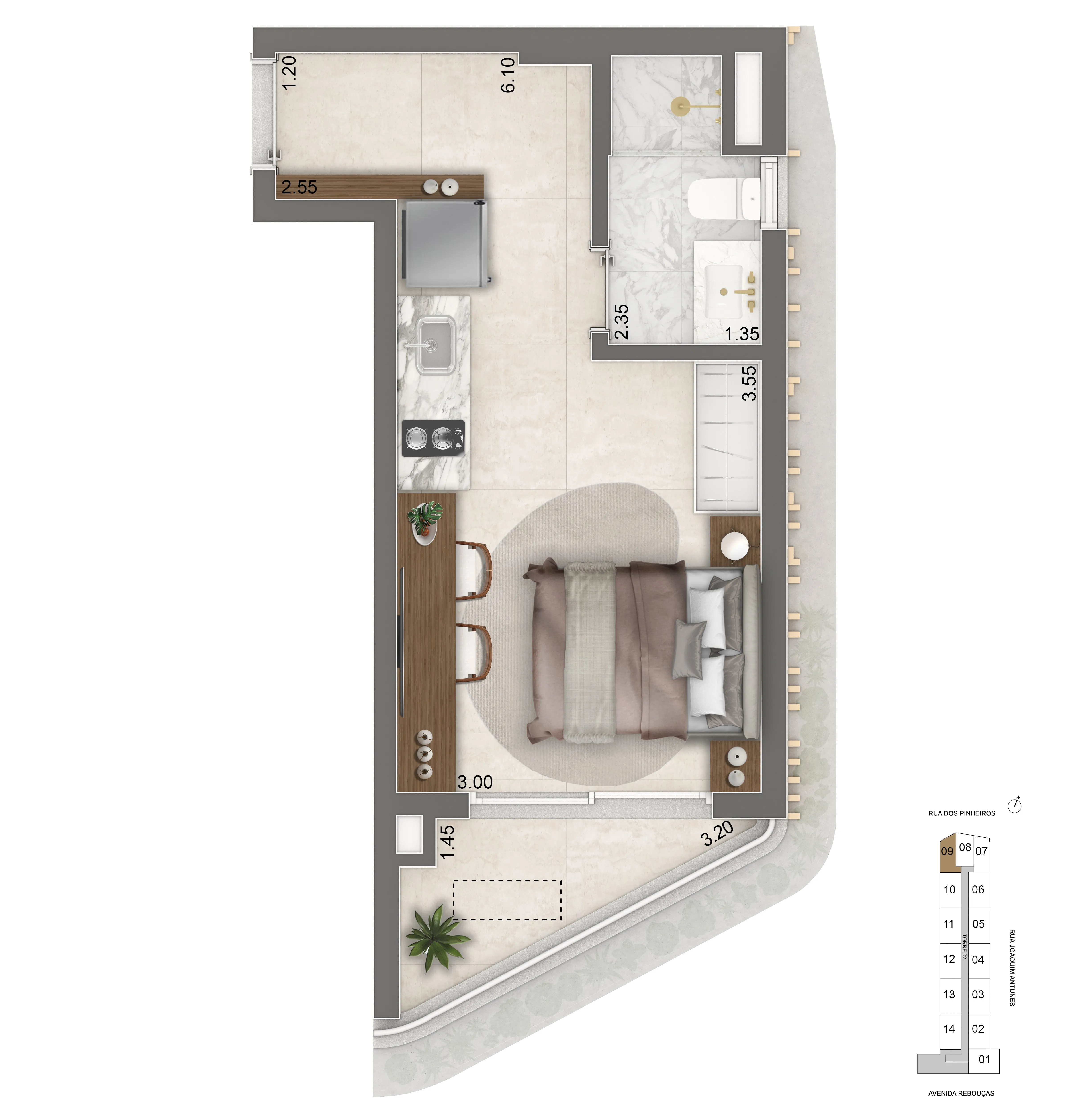 Epic Apartments em Pinheiros, São Paulo – foto 7
