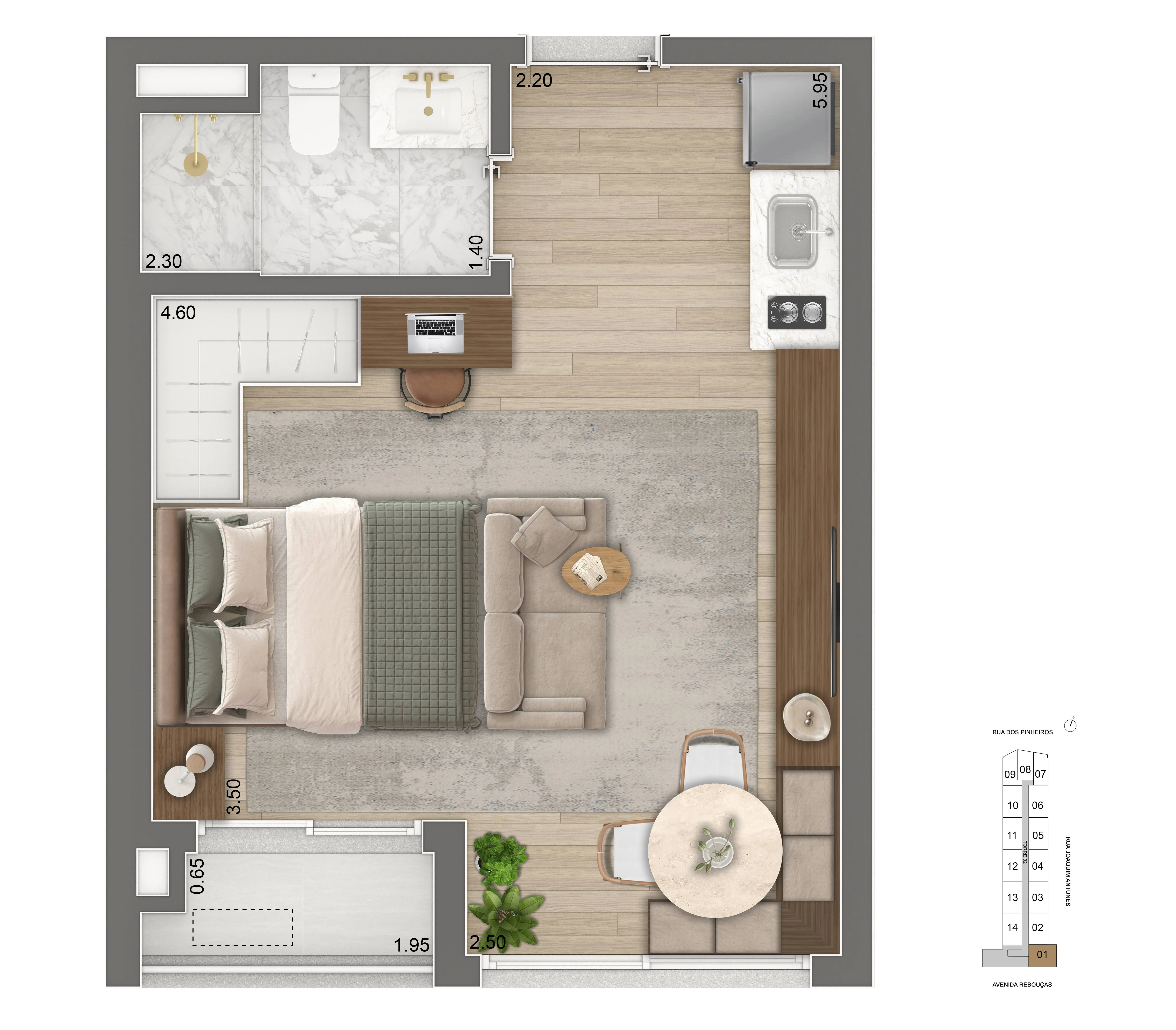 Epic Apartments em Pinheiros, São Paulo – foto 9