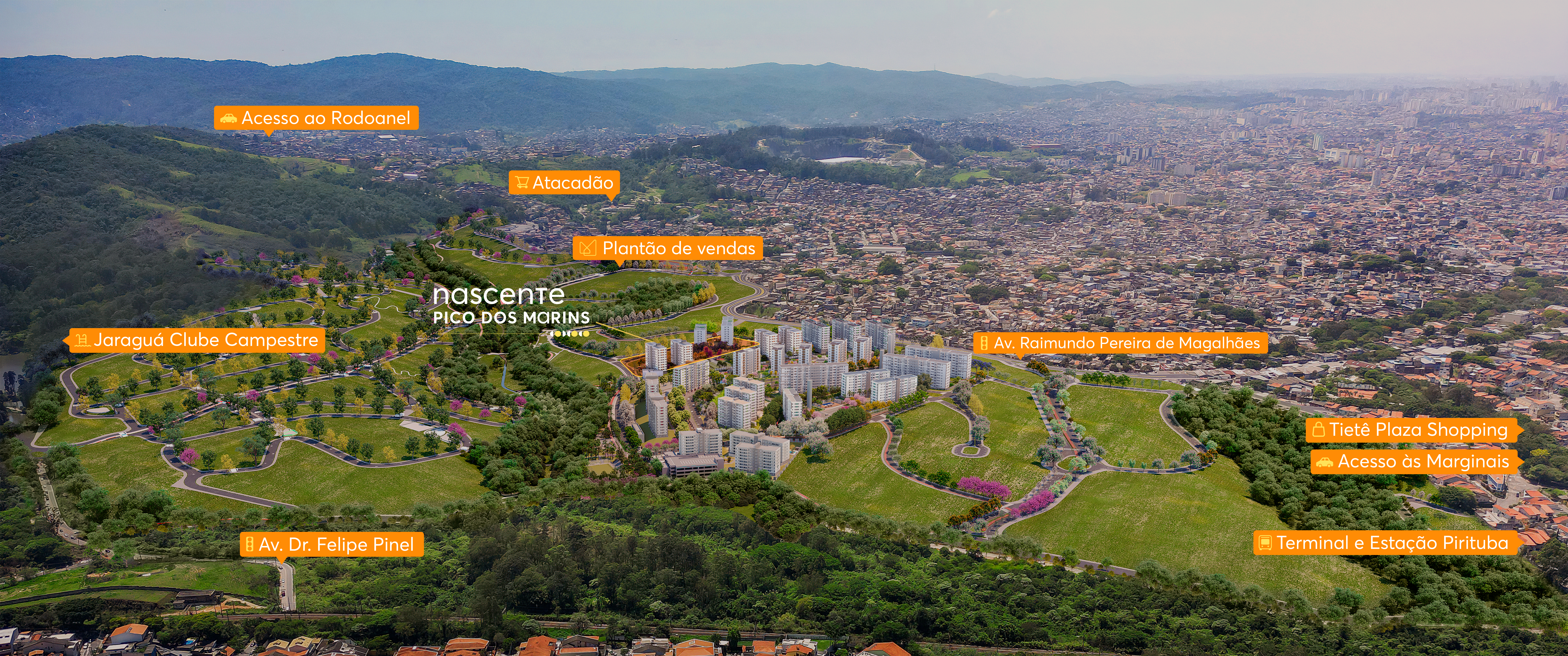Residencial Nascente Pico dos Marins em Jardim Íris, São Paulo