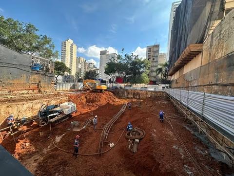 Foto da obra